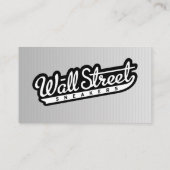 Silver Foil Shine - Business Card Design Visitenkarte (Rückseite)