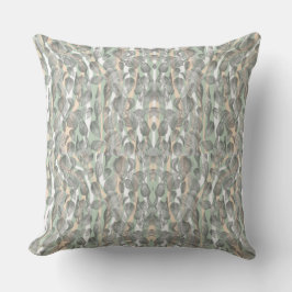 Silver Foliage Garden Throw Kissen