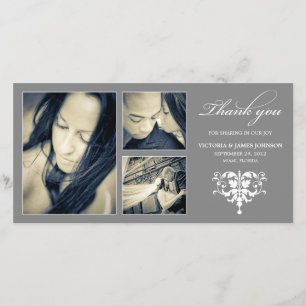 SILVER FORMAL COLLAGE DANKE, DASS DU KARTE
