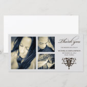 SILVER FORMAL COLLAGE | DANKE, DASS DU KARTE (Vorne/Hinten)