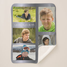Silver Foto Collector Enkel Großmutter Sherpadecke