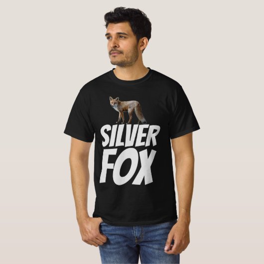 SILVER FOX Opa-T - Shirt für Männer (Vorne ganz)