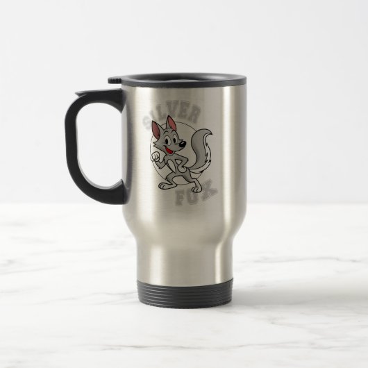 Silver Fox Themal Cup Reisebecher (Links)