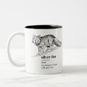SILVER FOX ZWEIFARBIGE TASSE (Links)