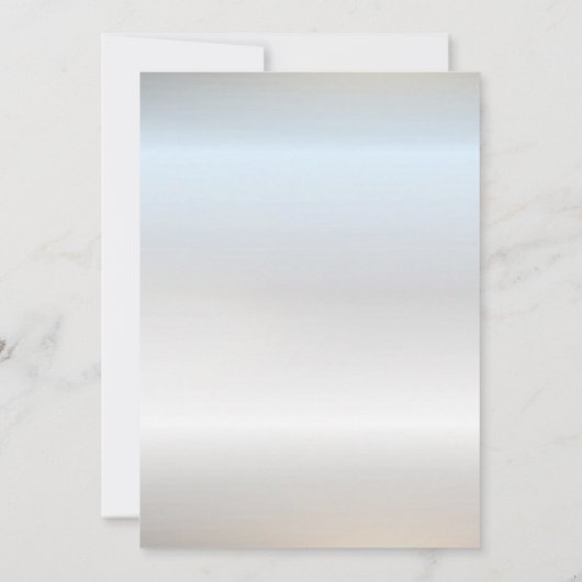 Silver Frame Burgundy Rose Schwarzes Ruhestand Einladung (Rückseite)