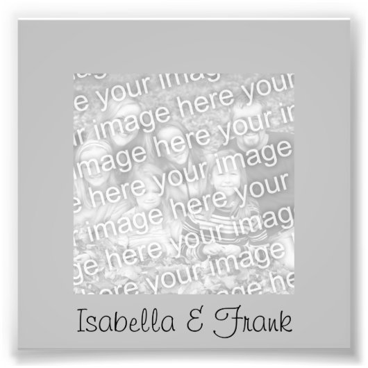 Silver-Frame-Foto Fotodruck (Vorne)