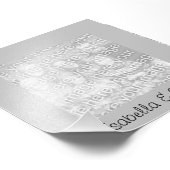 Silver-Frame-Foto Fotodruck (Ecke)