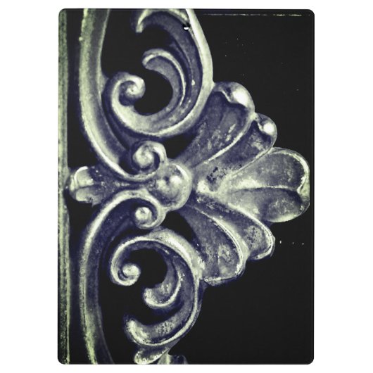 Silver French Frame Klemmbrett (Rückseite)