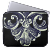 Silver French Frame Laptopschutzhülle (Vorderseite)
