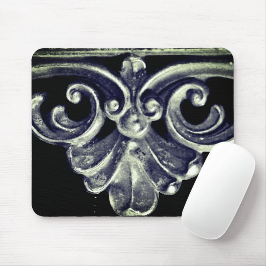 Silver French Frame Mousepad (Mit Mouse)