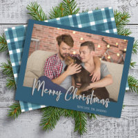 Silver Frohe Weihnachtsblasen Buchstaben Kariert B