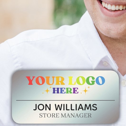 Silver für den Benutzer von benutzerdefinierten Lo Namensschild