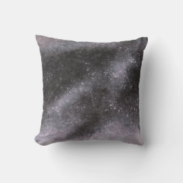 Silver Galaxy Abstrakte Glitzern Keuchkissen Kissen