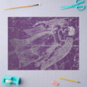 Silver Galaxy Star Map Series Design 11 Seidenpapier (Basteln)