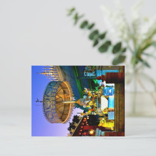 Silver Ganesha Postkarte (Stehend Vorderseite)