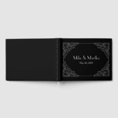 Silver Gatsby Guest Book Gästebuch (Voll)