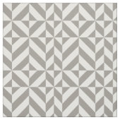 Silver Geometric Deko Cube Pattern Stoff (Muster)