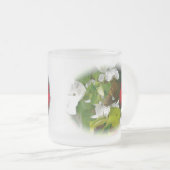 Silver Gepunktet Skipper Butterfly Mattglastasse (VorderseiteRechts)