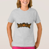 Silver Gerahmt Happy Halloween Ruby Mit Augen Pump T-Shirt (Vorderseite)