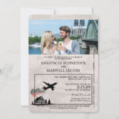 Silver Germany Pass - Einladung zur Hochzeit (Vorderseite)