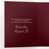 Silver Ghear Sweet 16 Party Einladung (Innen Erste Seite)