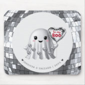 Silver Ghost Valentine mit Names Year Pattern Mousepad (Vorne)