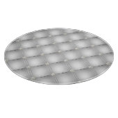 Silver Glam Diamond Blush Pink Schneidebrett (Ecke)