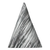 Silver Glam Sparkle Partyhütchen (Rechts)