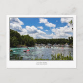 Silver Glenn Springs Postkarte (Vorderseite)