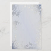 Silver Glimmer - Stationierung Briefpapier (Vorne/Hinten)