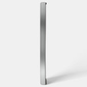 Silver Glittery Foil Girly Signature Samsung Galaxy Hülle (Linke Seite)