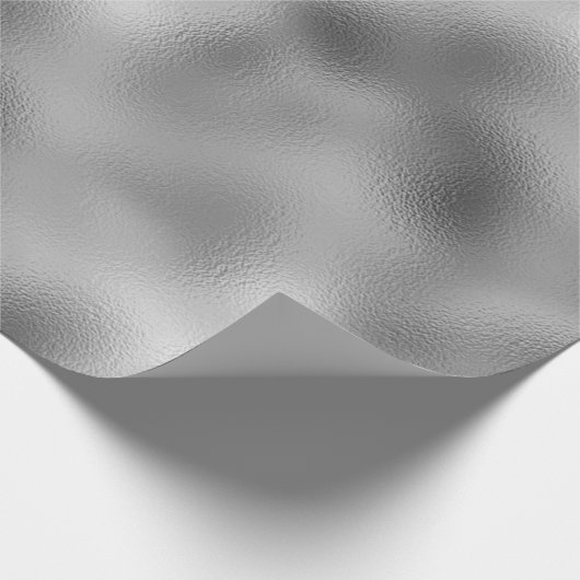 Silver Glitz Geschenkpapier (Ecke)