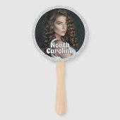 Silver Glitz Pageant Fan Waver 10-Pack Fächer (Vorderseite)