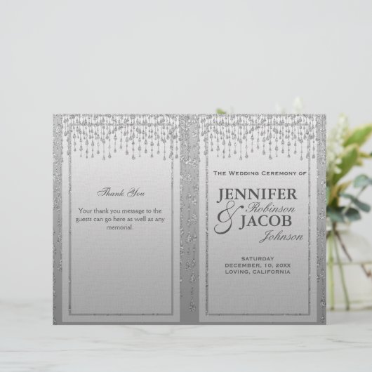 Silver Glitzer (Stehend Vorderseite)