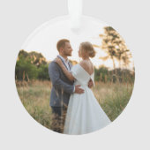 Silver Glitzer Amethyst Foil 1. Foto Ornament (Rückseite)