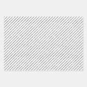 Silver Glitzer Baby Feet Babydusche Geschenkpapier Set (Vorderseite 2)