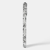 Silver Glitzer Black Girly Signature Case-Mate iPhone Hülle (Rückseite / Rechts)