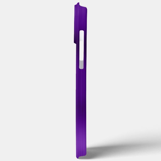 Silver Glitzer Bright Lila Girly Signature Case-Mate iPhone Hülle (Rückseite / Links)