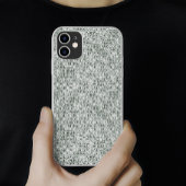 Silver Glitzer Case-Mate iPhone Hülle
