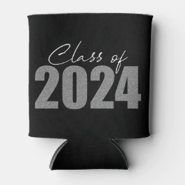 Silver Glitzer Class of 2024 Dosenkühler