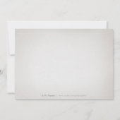 Silver Glitzer Deko Jahrgang Hochzeit Save the Dat Save The Date (Rückseite)