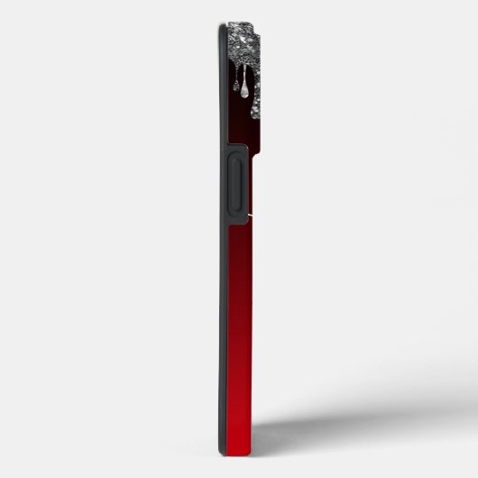 Silver Glitzer Driving Glam Nail Artist Beauty Case-Mate iPhone Hülle (Rückseite / Rechts)