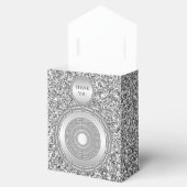 Silver Glitzer Frame Fevor Box Geschenkschachtel (Geöffnet)