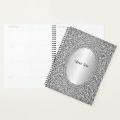 Silver Glitzer Frame Planner Planer (Anzeige)