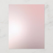 Silver Glitzer Frame Rosa Bug Flyer (Hinten)