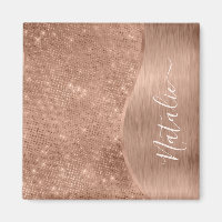 Silver Glitzer Glam Bling Personalisiert Metallic 