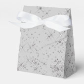 Silver Glitzer Glitzern Geschenkschachtel (Vorderseite)