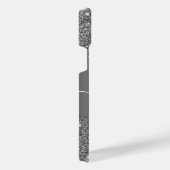 Silver Glitzer iPhone Hülle (Rechte Seite)