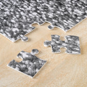 Silver Glitzer Jigsaw Puzzle (Seite)
