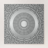 Silver Glitzer Jigsaw Puzzle (Vertikal)